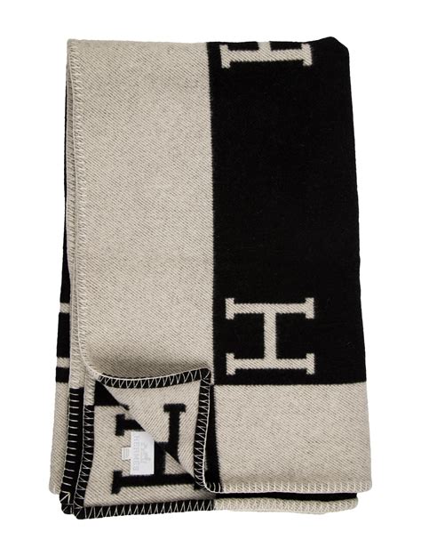 classic hermes black|black hermes blanket.